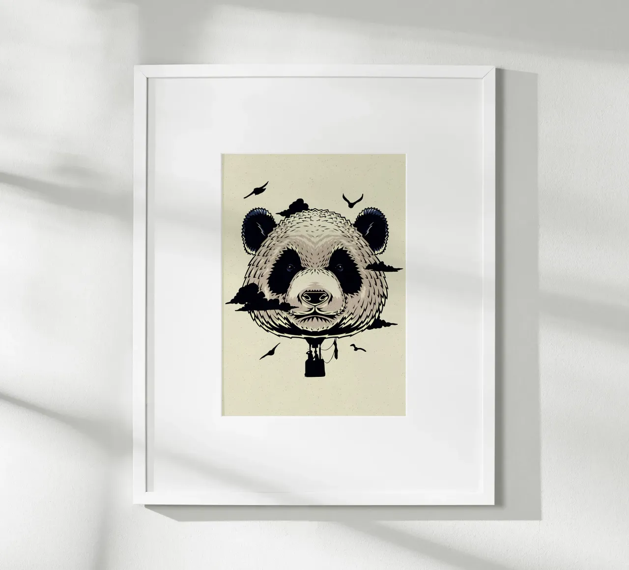 Mongolfiera Panda poster da James M Coyle