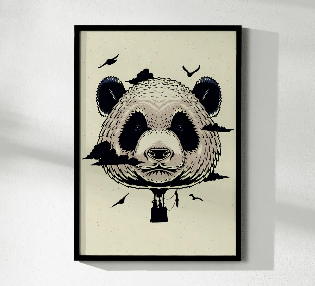 Mongolfiera Panda poster da James M Coyle