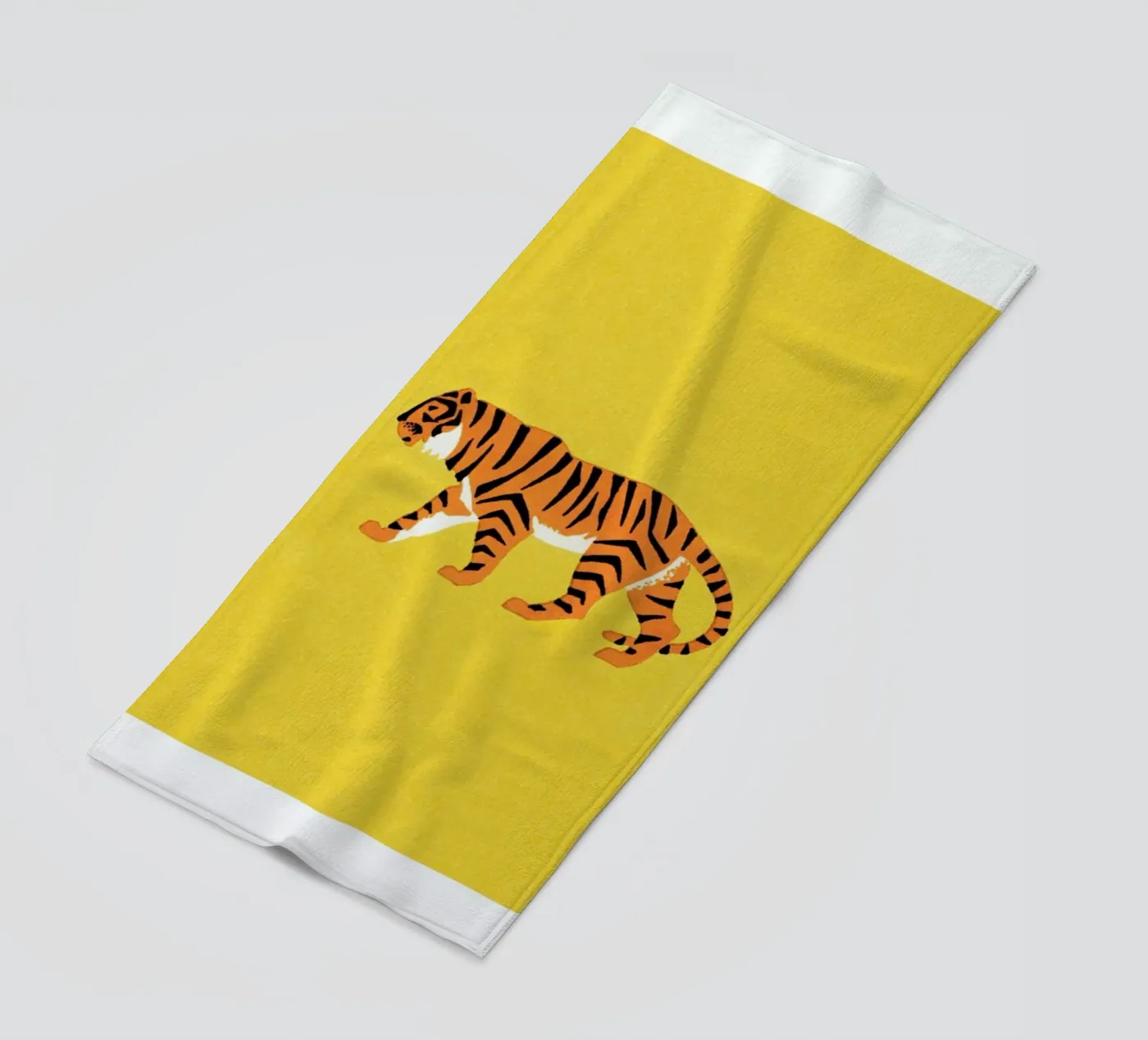 Tiger Yellow telo mare da Little Flourishes