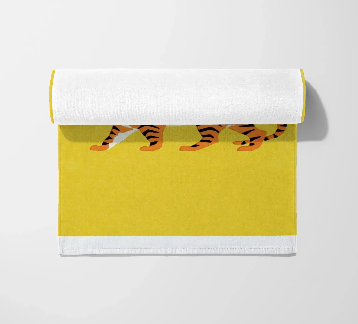 Tiger Yellow telo mare da Little Flourishes