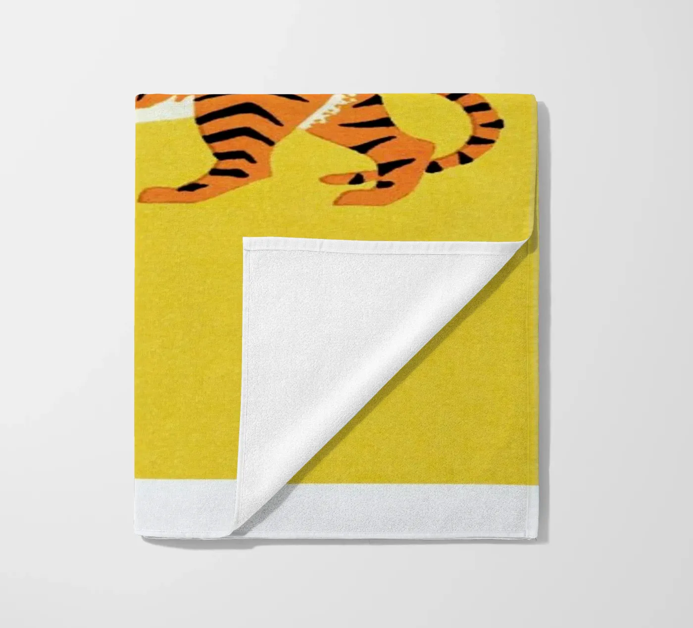 Tiger Yellow telo mare da Little Flourishes