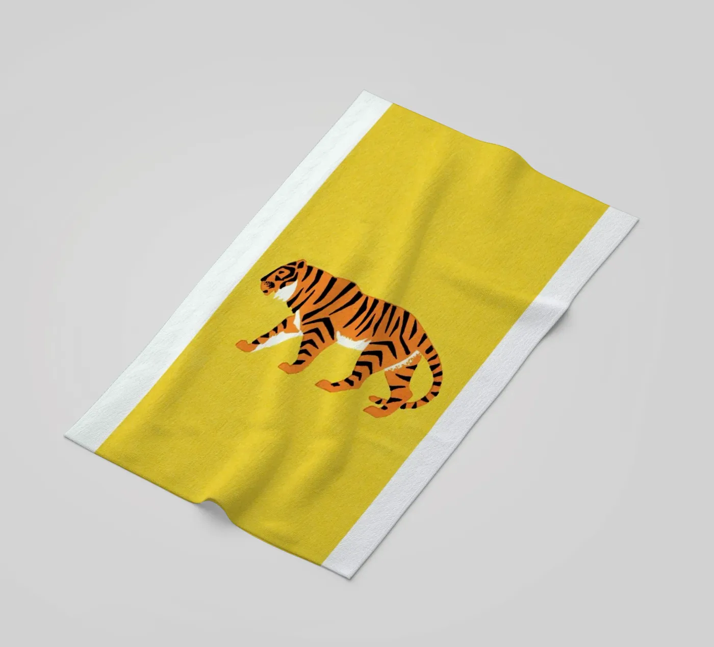 Tiger Yellow telo mare da Little Flourishes