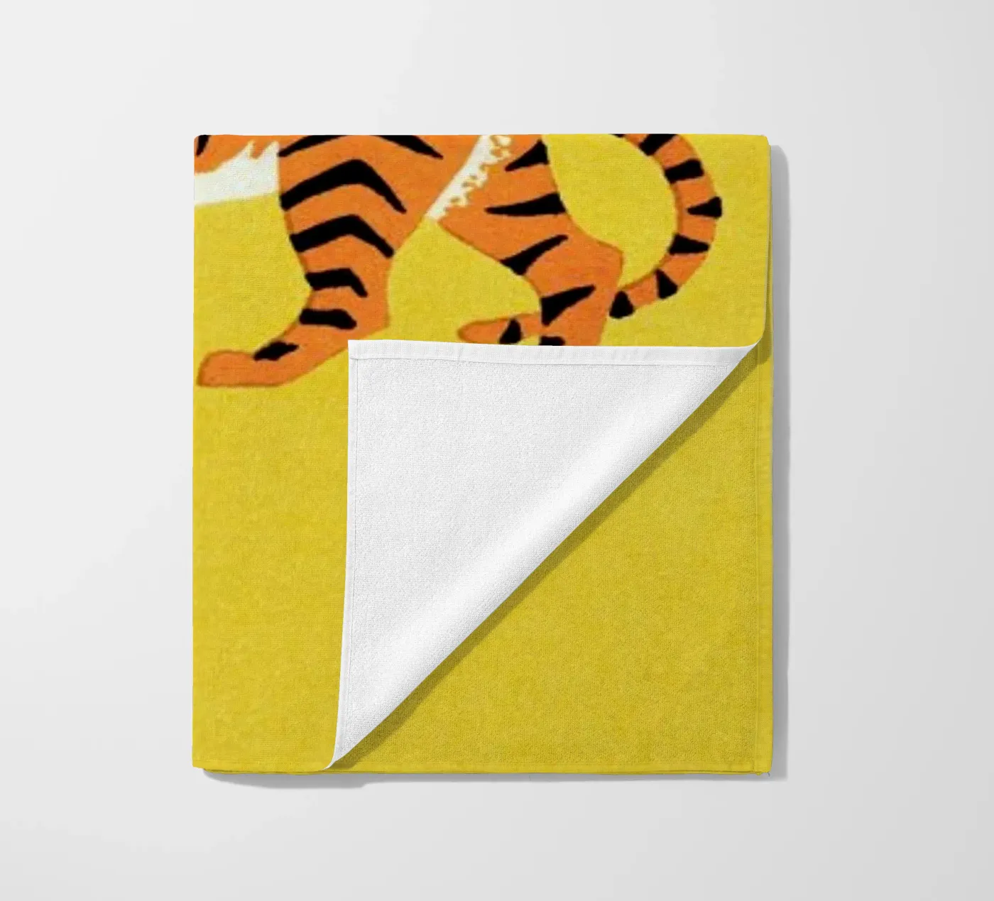 Tiger Yellow telo mare da Little Flourishes