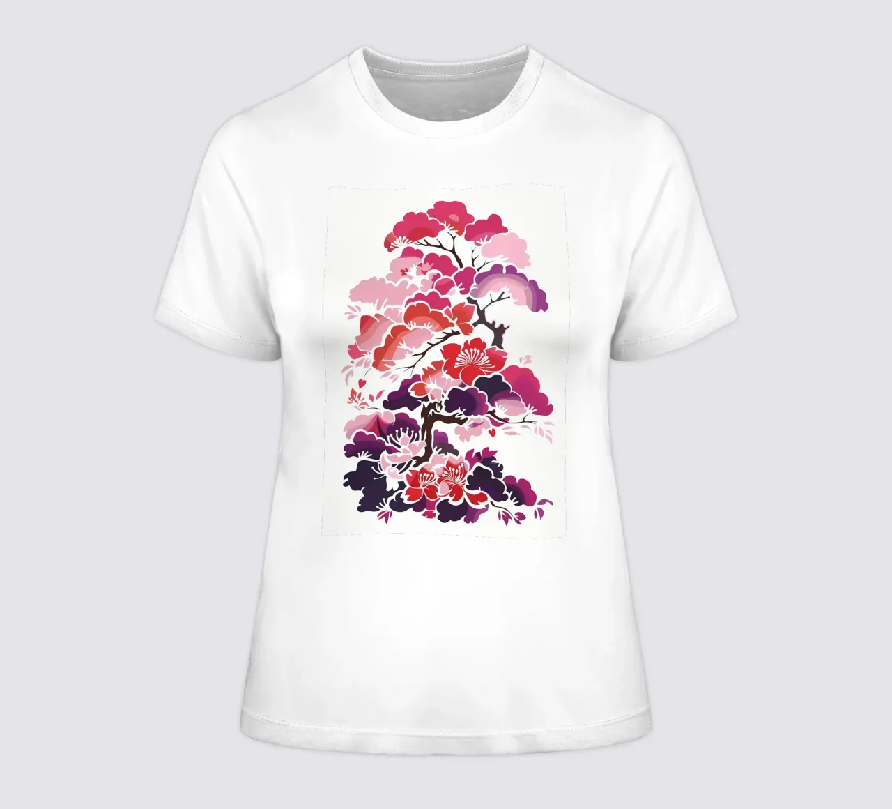 Giapponese retrò t-shirt da donna da Rebecca Clark Wyrick
