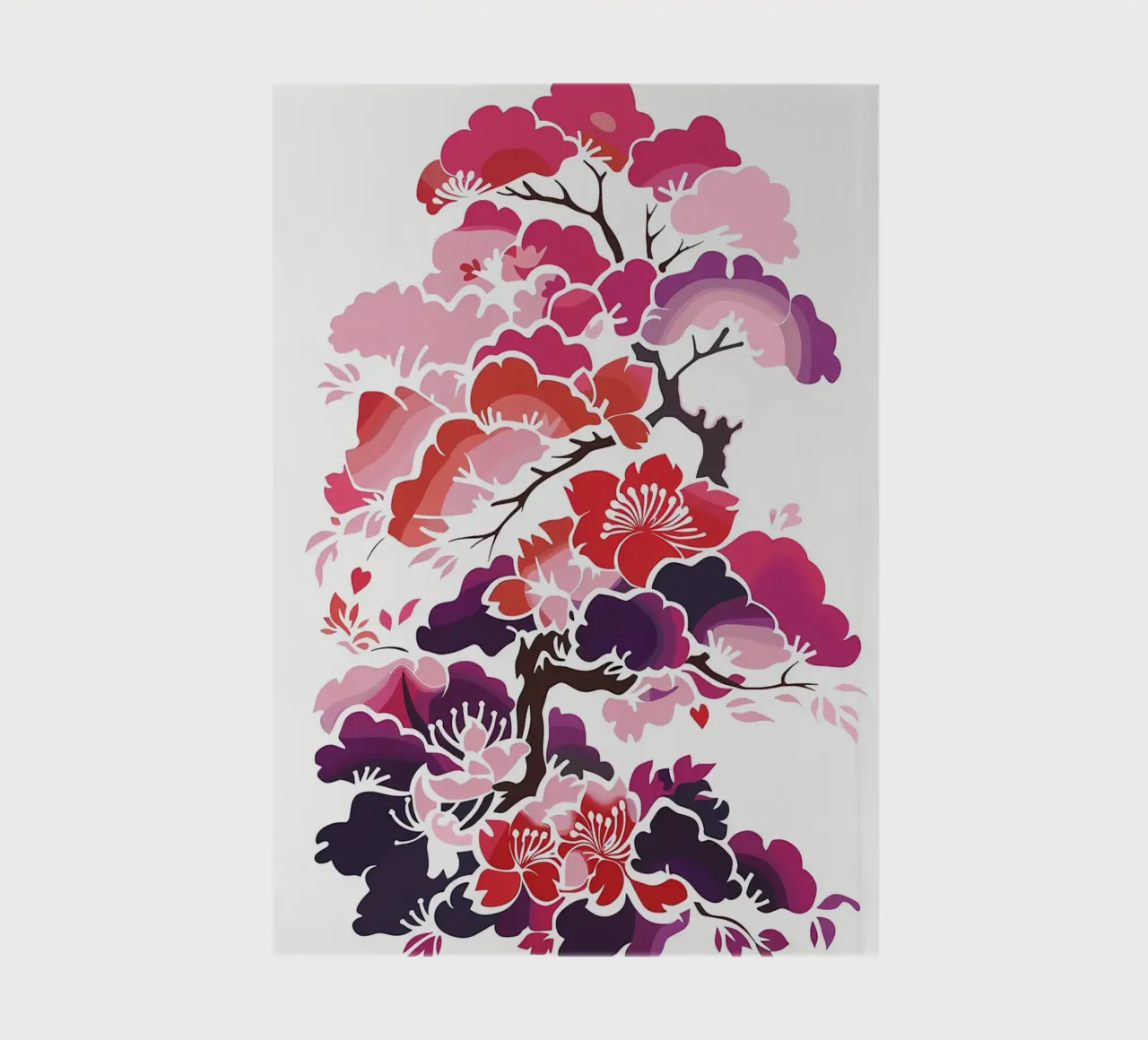 Retro Japanese notebook by Rebecca Clark Wyrick