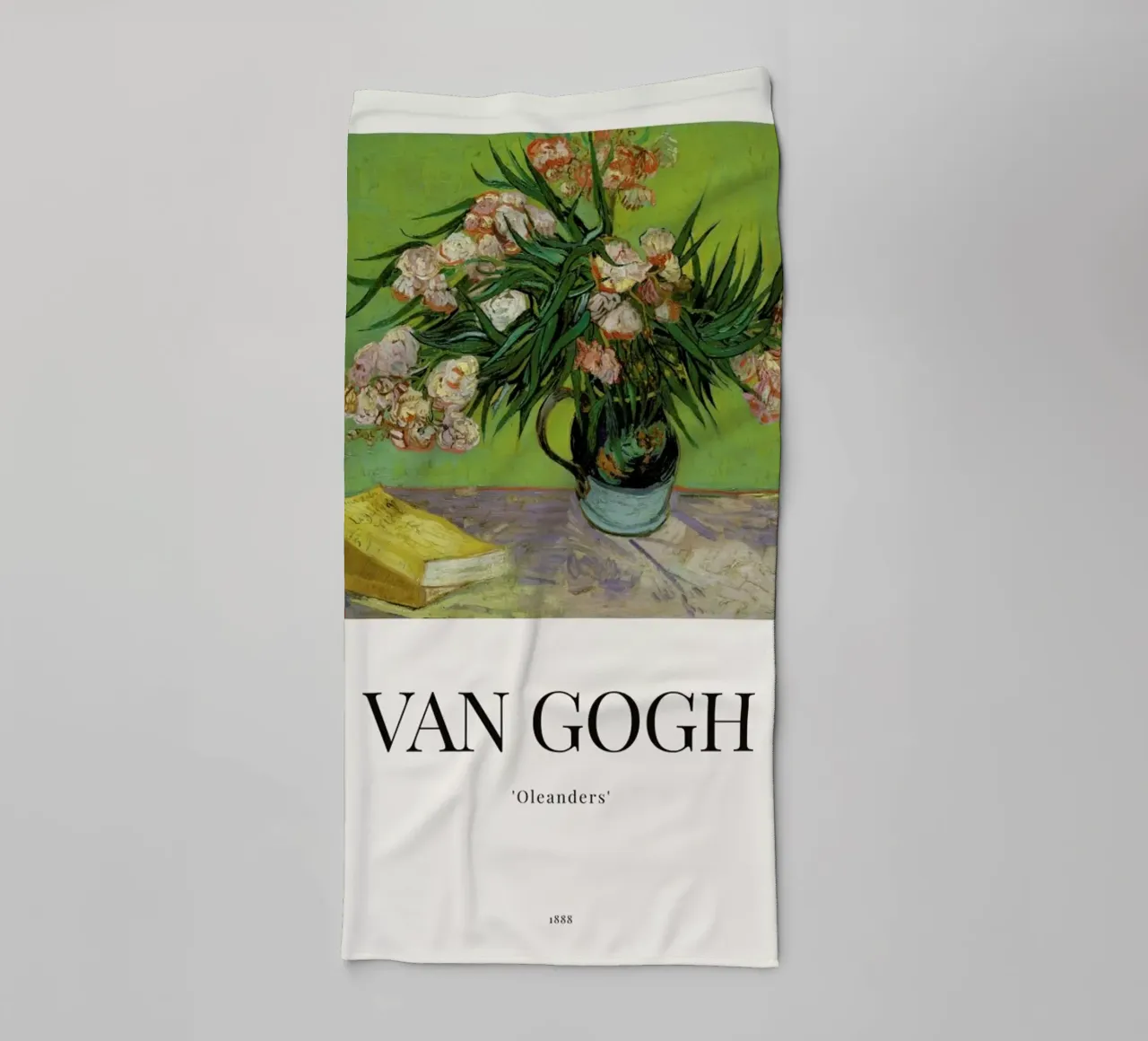 van Gogh - Oleanders asciugamano da bagno da ARTOTHEK