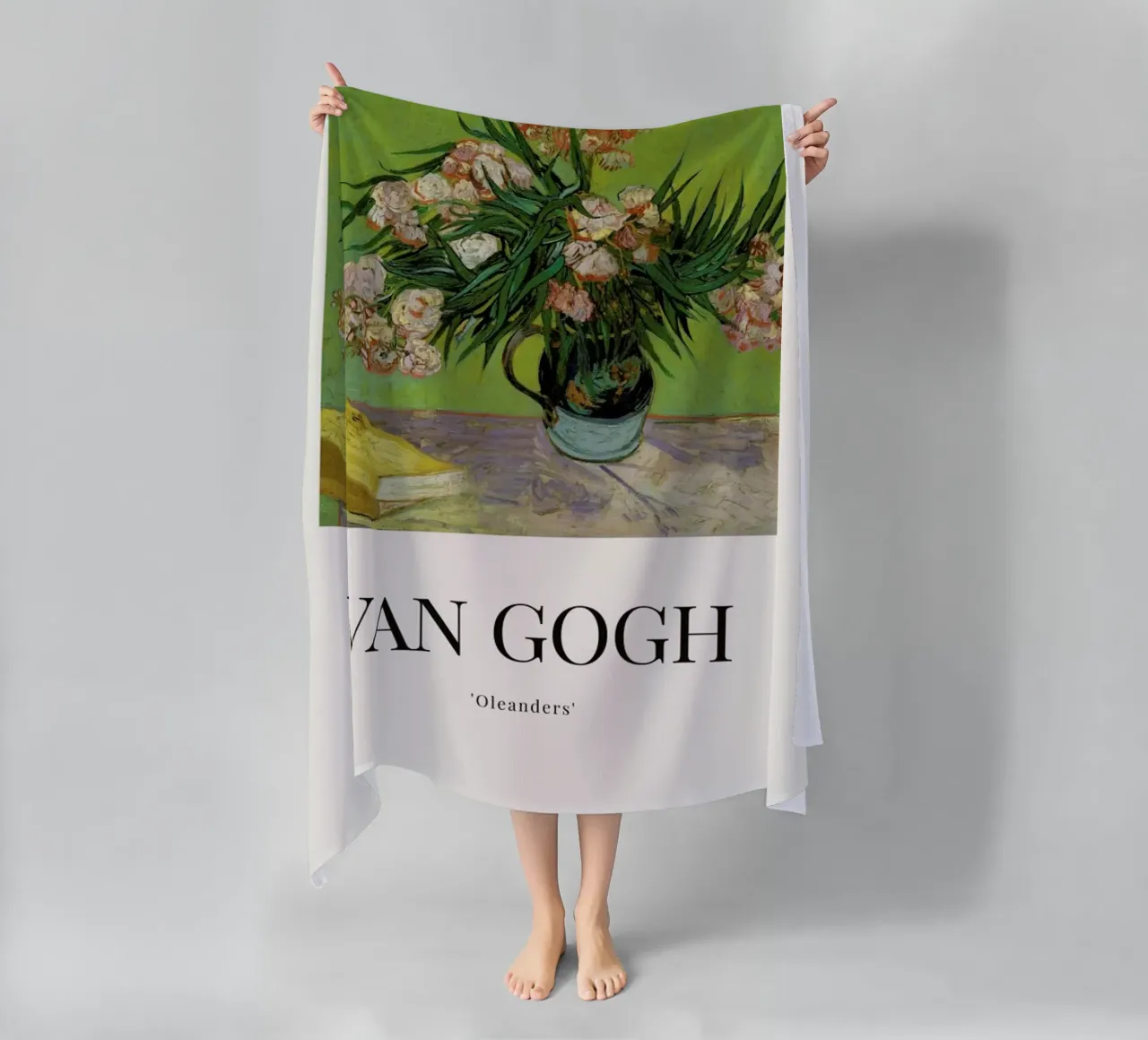 van Gogh - Oleanders Strandtuch von ARTOTHEK
