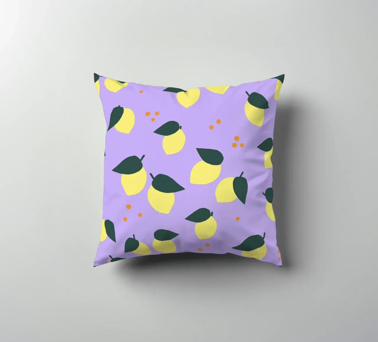 Limone Allover cuscino da Iris Knabenschuh Design