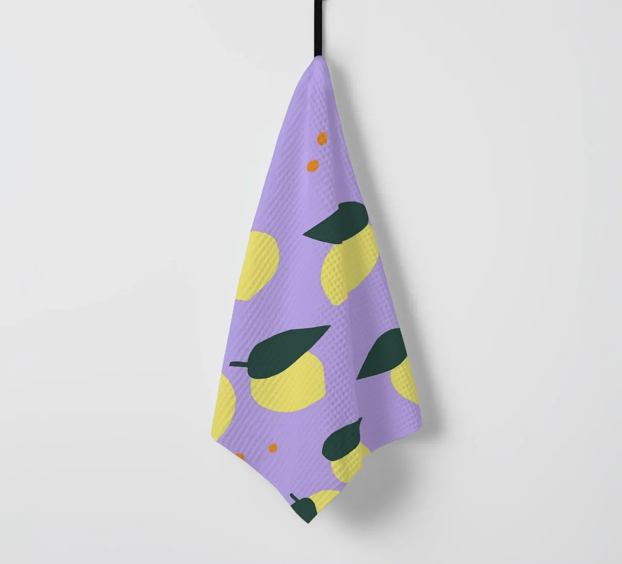 Limone Allover canovaccio da cucina da Iris Knabenschuh Design