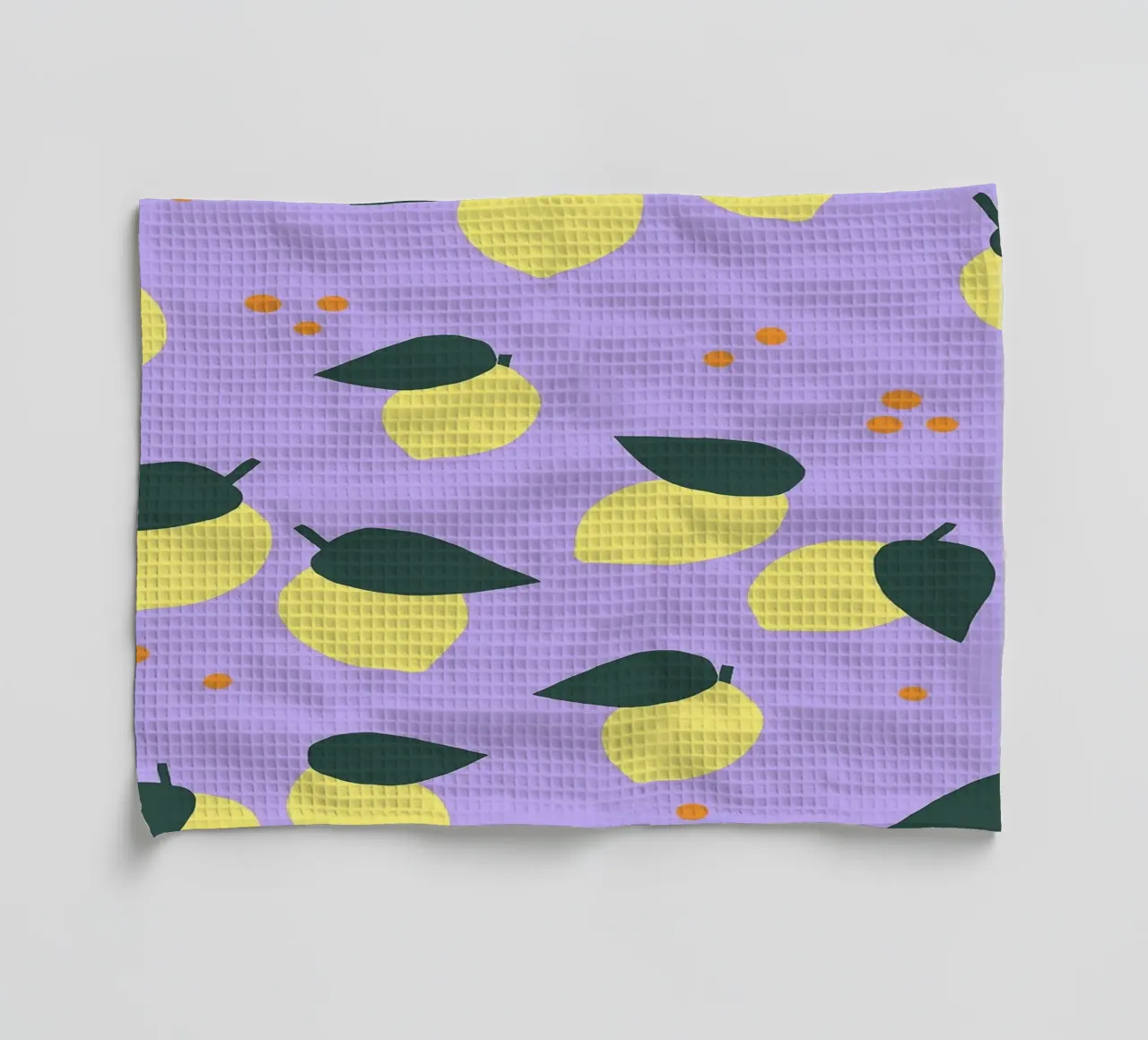 Limone Allover canovaccio da cucina da Iris Knabenschuh Design