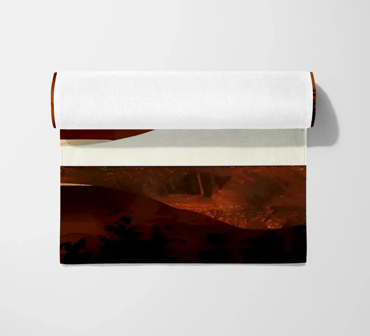 Colline viola telo mare da Albert S Jacob