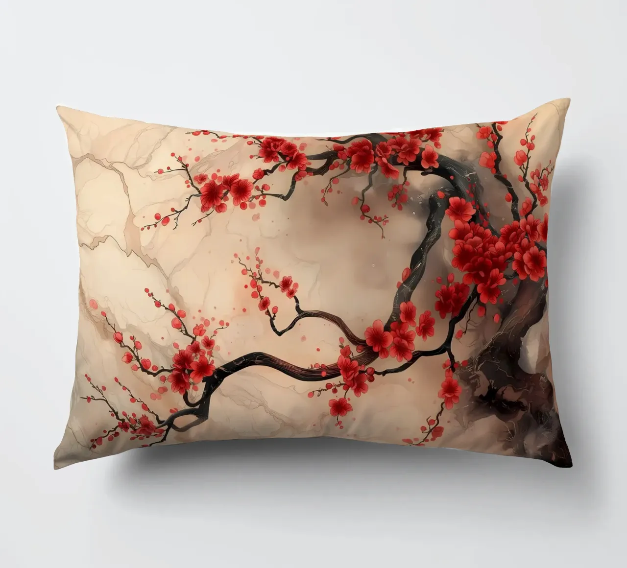 Bellezza in rosso cuscino da Rebecca Clark Wyrick
