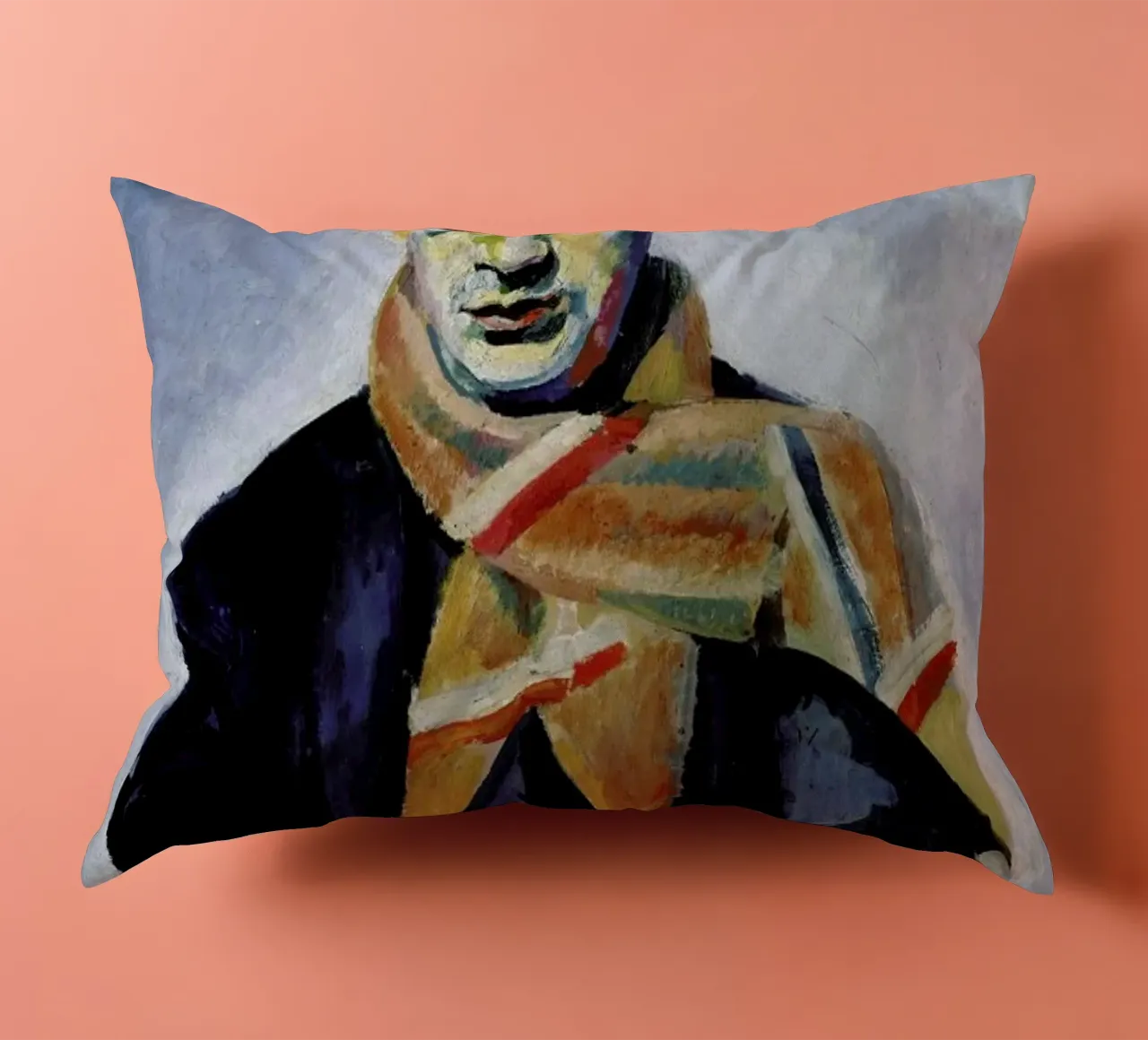 Robert Delaunay - Tristan Tzara decorative cushion by ARTOTHEK