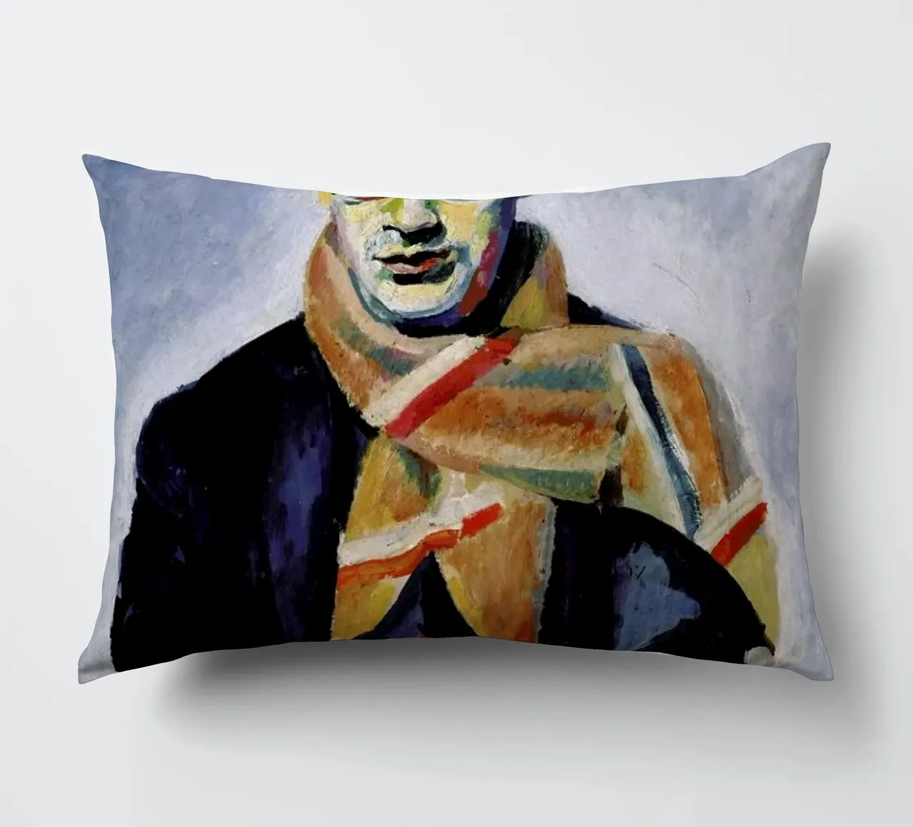 Robert Delaunay - Tristan Tzara decorative cushion by ARTOTHEK