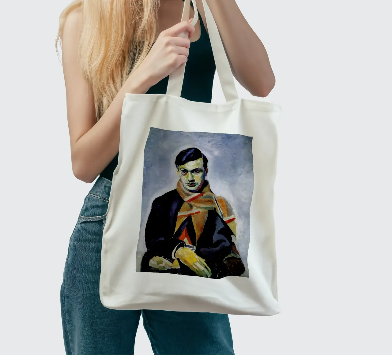 Robert Delaunay - Tristan Tzara tote bag by ARTOTHEK