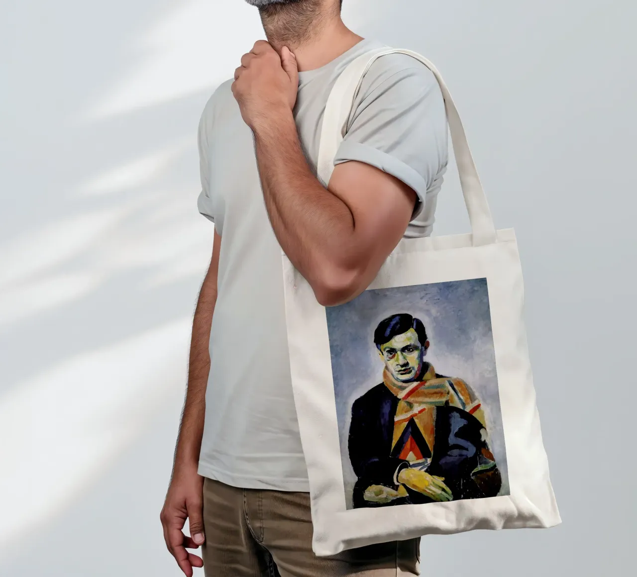 Robert Delaunay - Tristan Tzara tote bag by ARTOTHEK