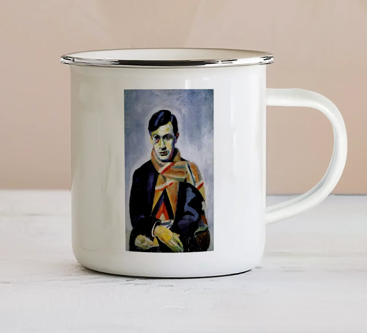 Robert Delaunay - Tristan Tzara tazza in smalto da ARTOTHEK