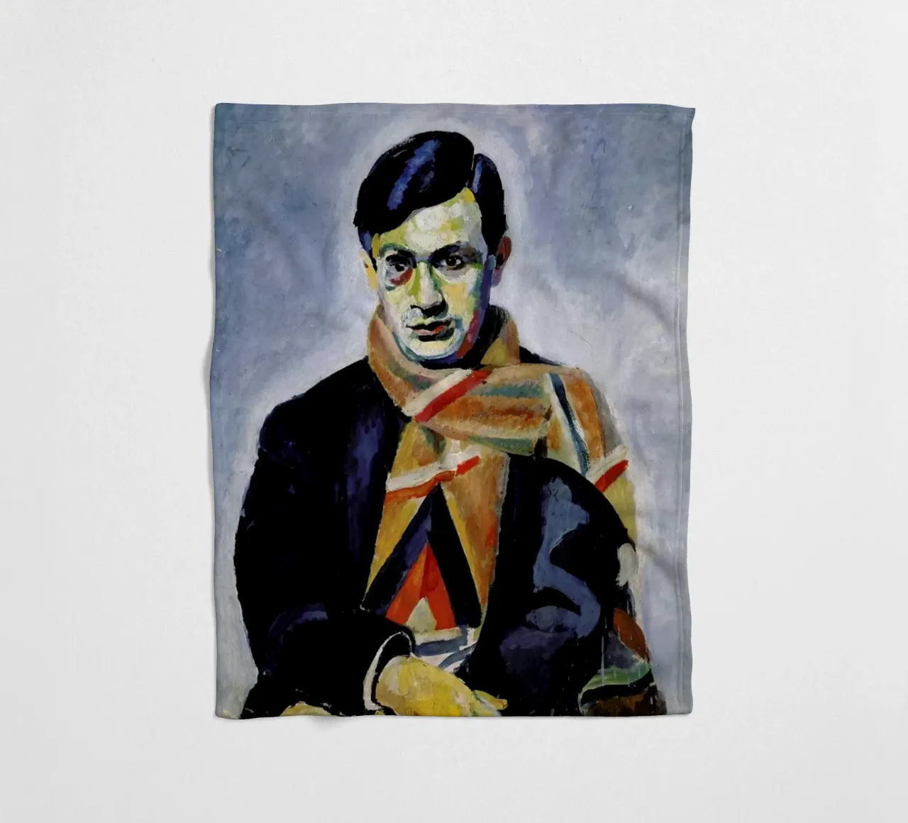 Robert Delaunay - Tristan Tzara coperta in pile da ARTOTHEK