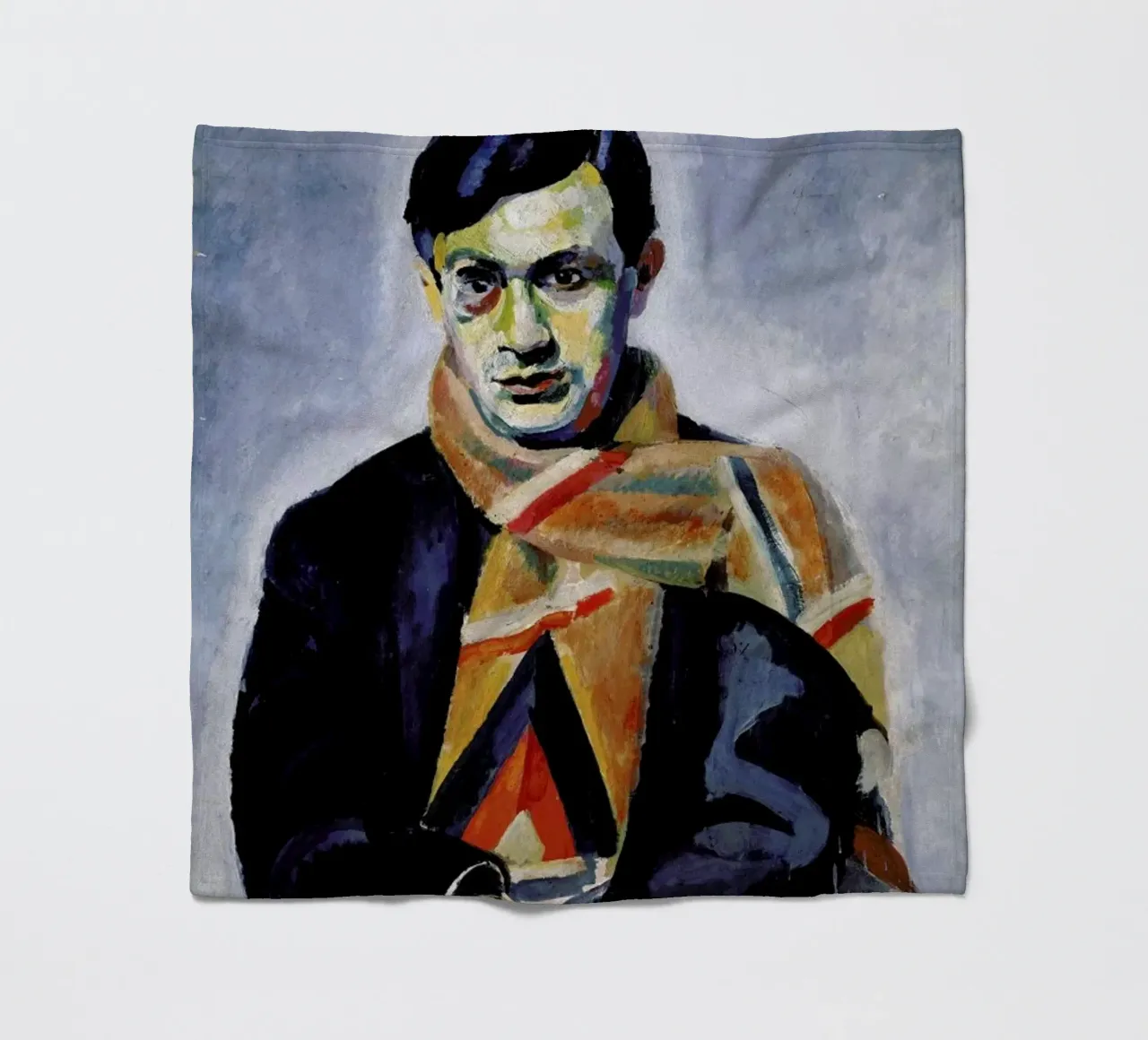 Robert Delaunay - Tristan Tzara coperta in pile da ARTOTHEK