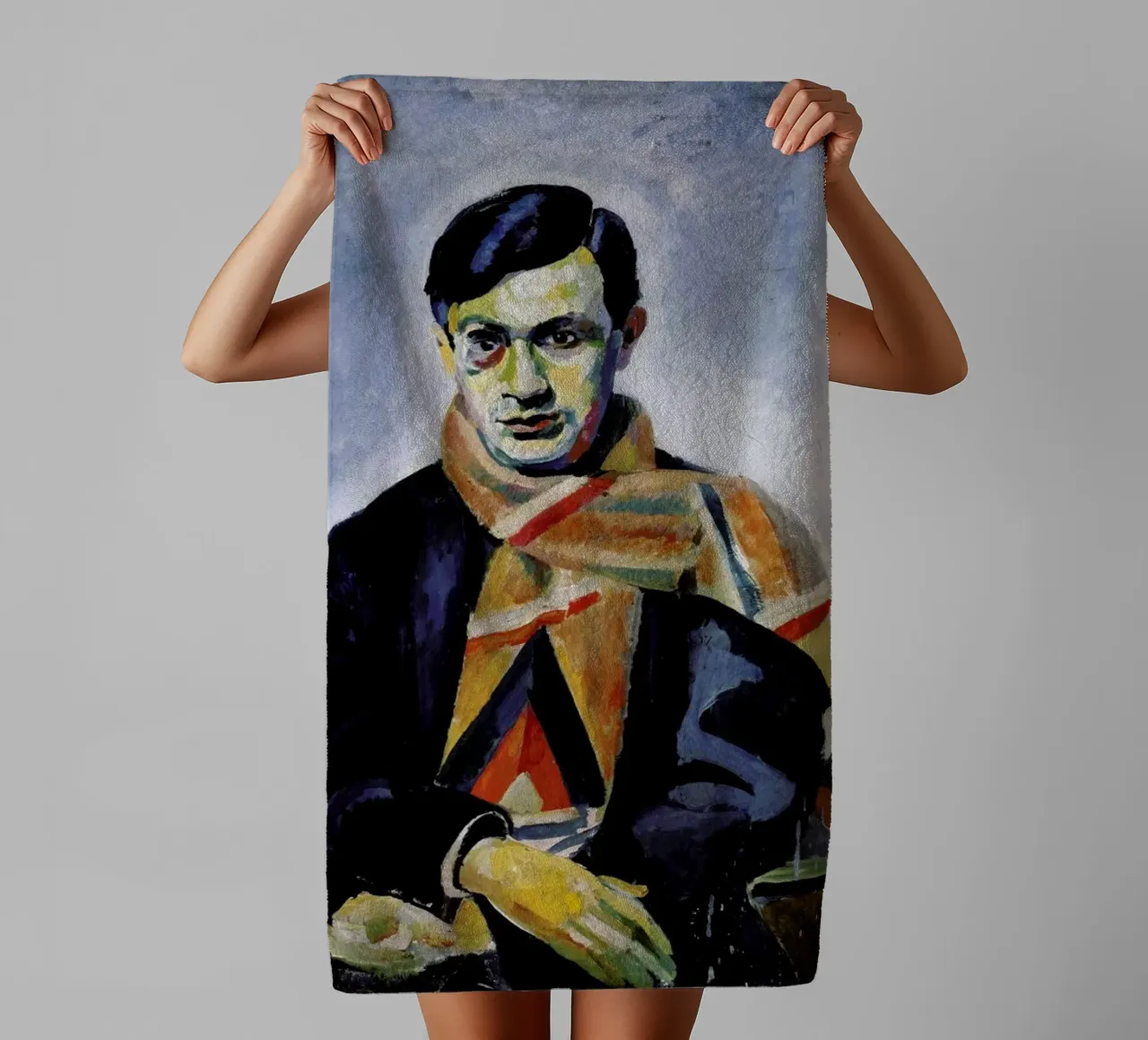 Robert Delaunay - Tristan Tzara asciugamano da bagno da ARTOTHEK
