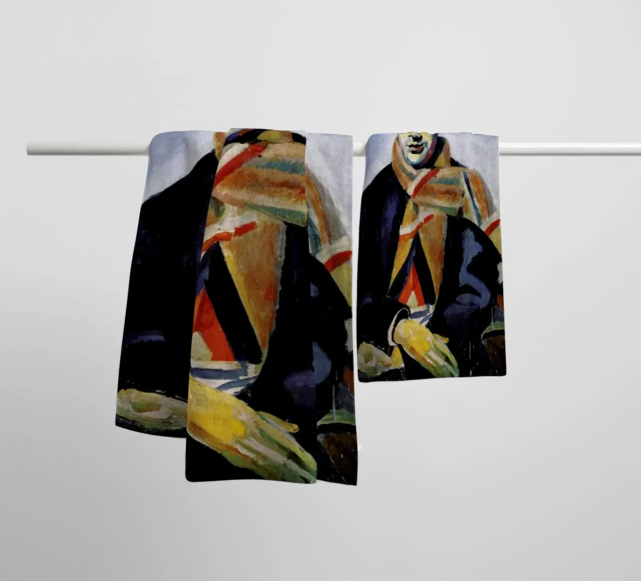 Robert Delaunay - Tristan Tzara asciugamano da bagno da ARTOTHEK