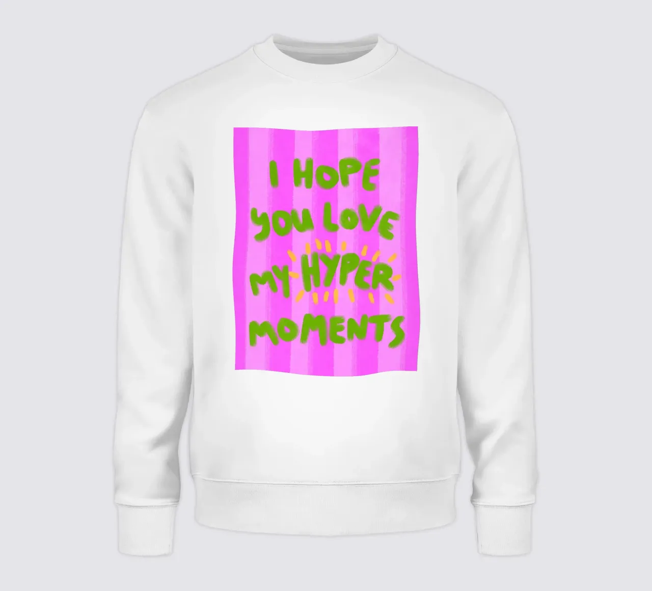 Hyper Moments felpa da Illustration Raissa Oltmanns