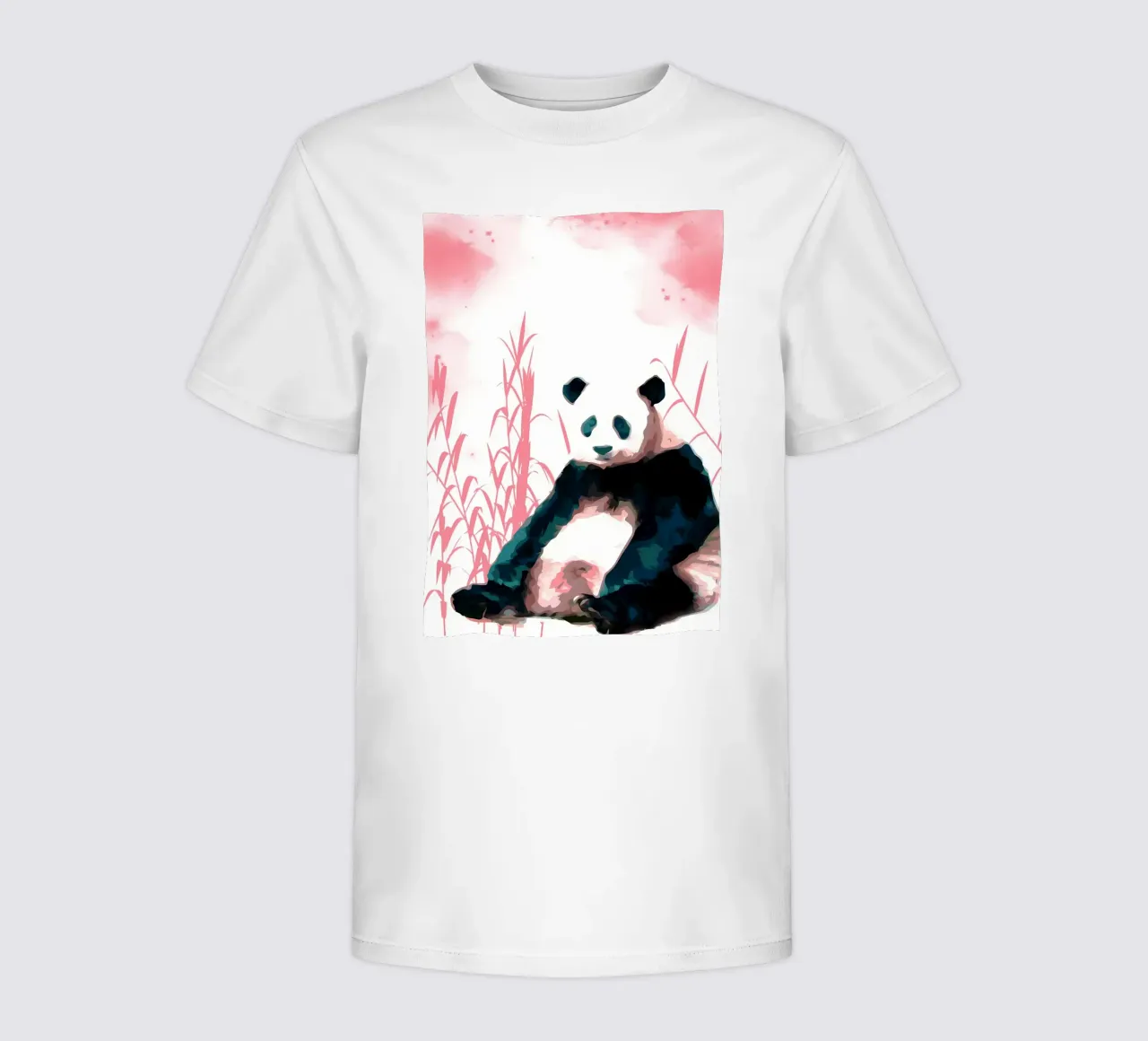 Panda e bambù t-shirt bambini da James M Coyle