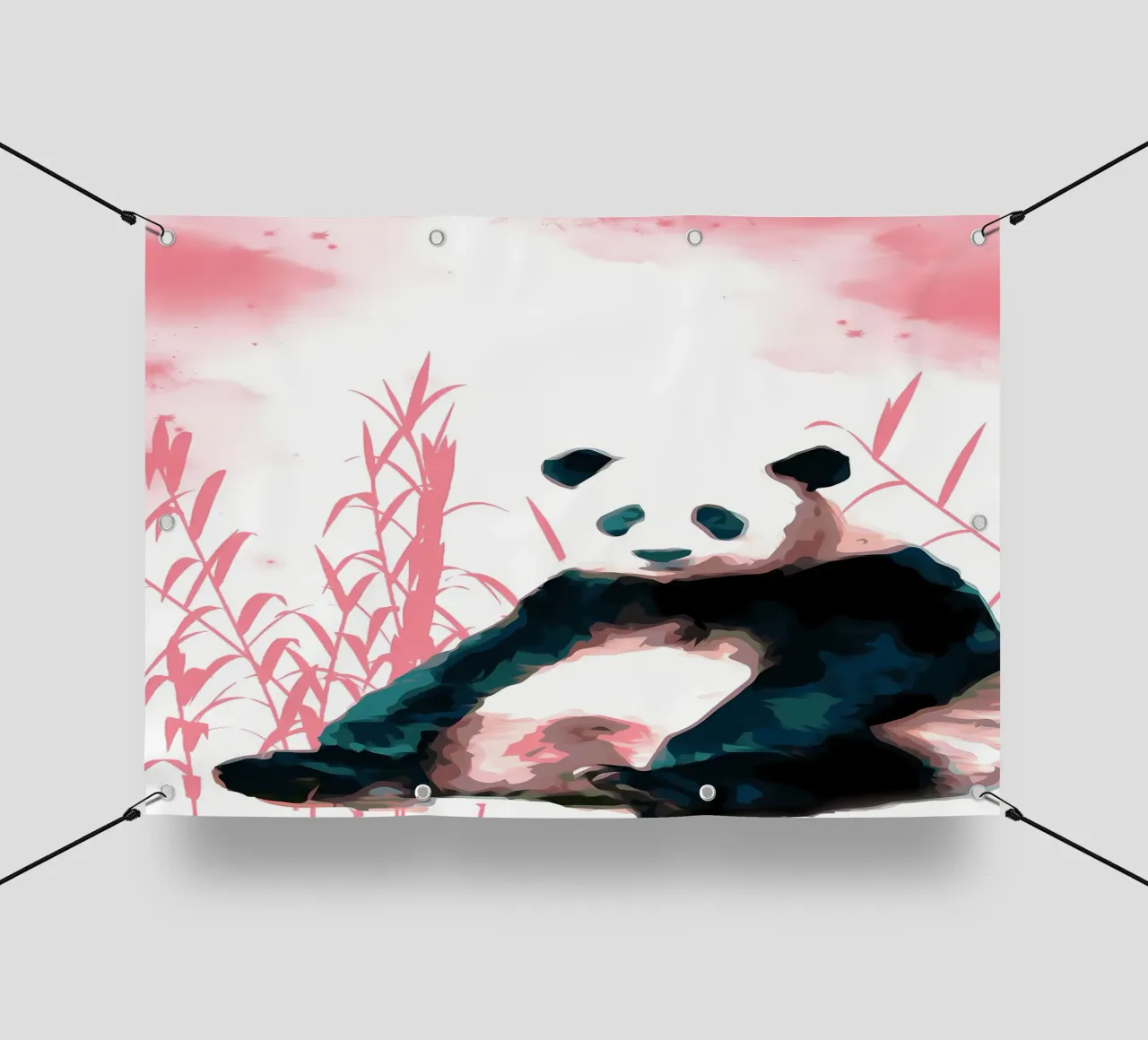 Panda e bambù telo in pvc da James M Coyle