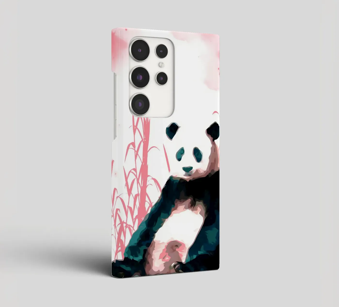 Panda and Bamboo samsung phone case by James M Coyle