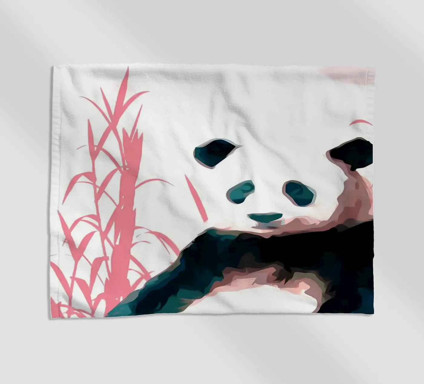 Panda e bambù telo mare da James M Coyle