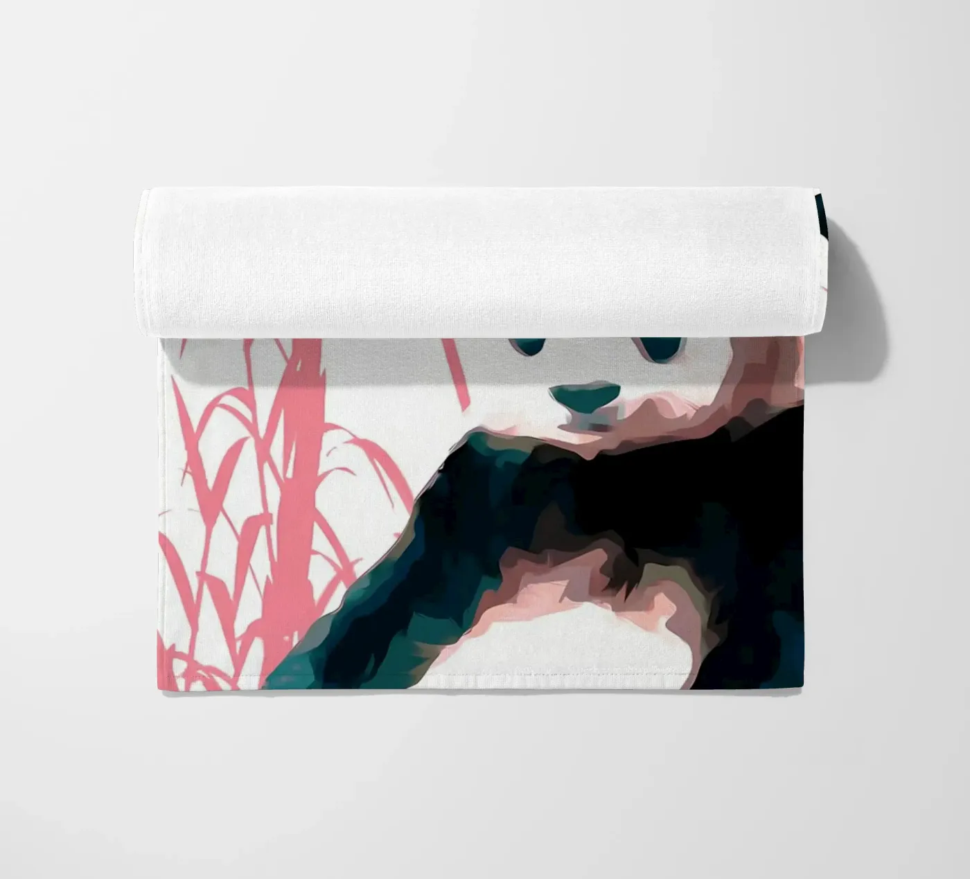 Panda e bambù telo mare da James M Coyle