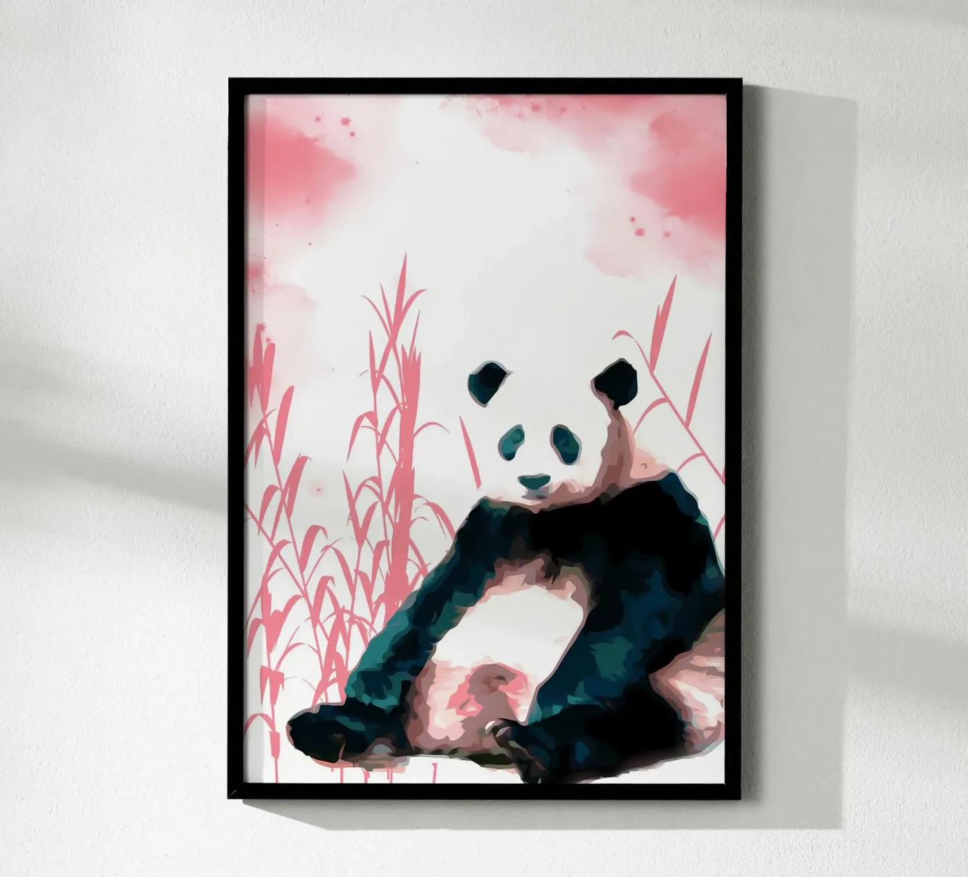 Panda e bambù poster da James M Coyle