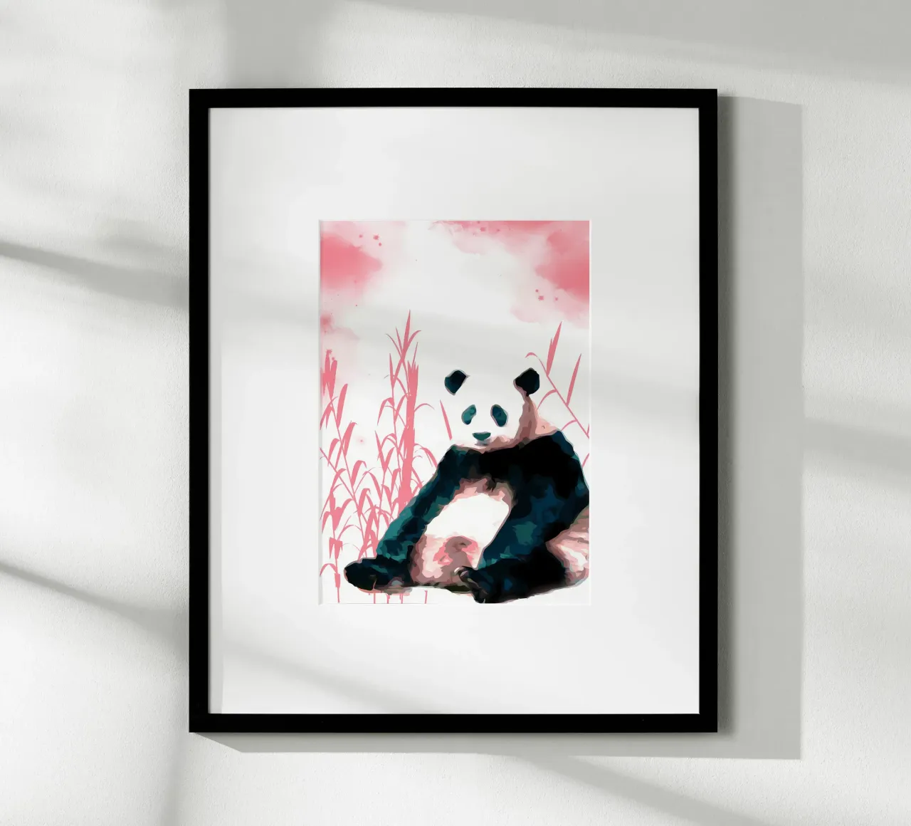 Panda e bambù poster da James M Coyle