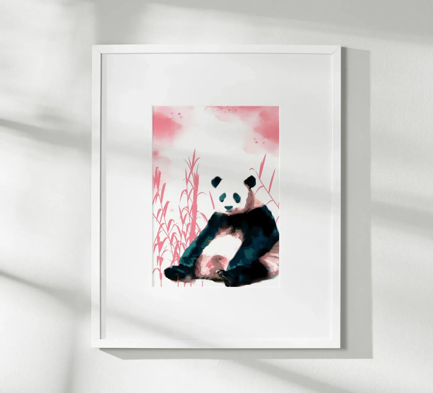 Panda e bambù poster da James M Coyle