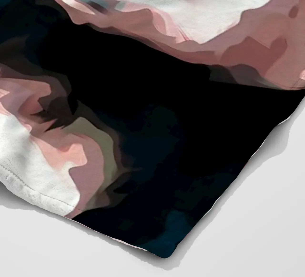 Panda and Bamboo coperta in pile da James M Coyle