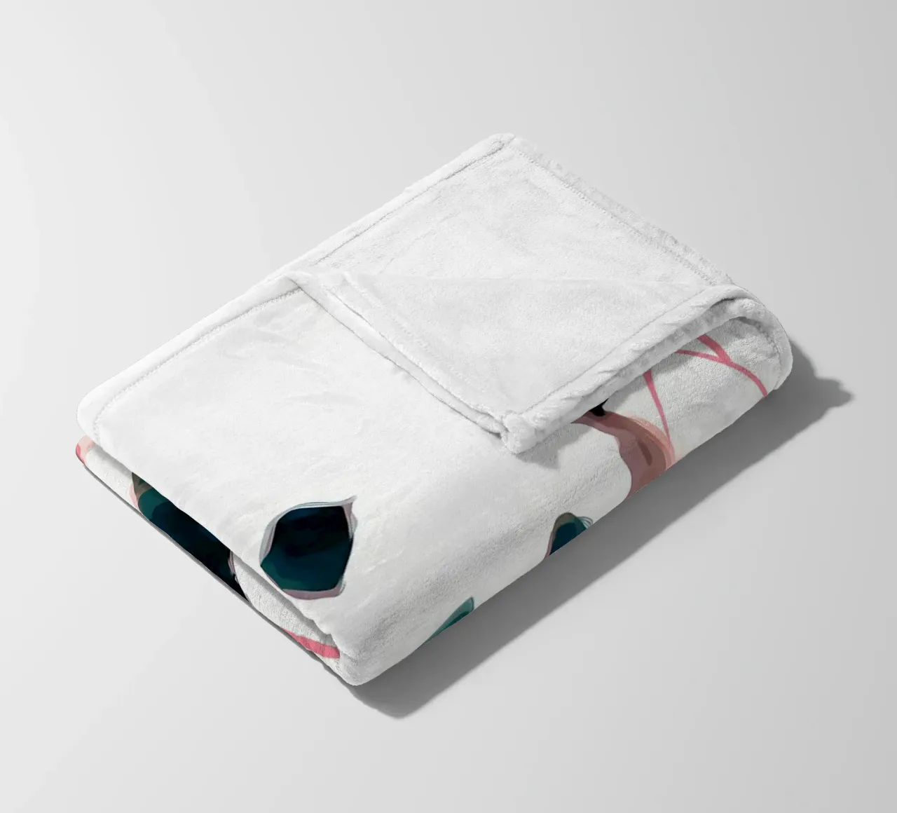 Panda and Bamboo coperta in pile da James M Coyle