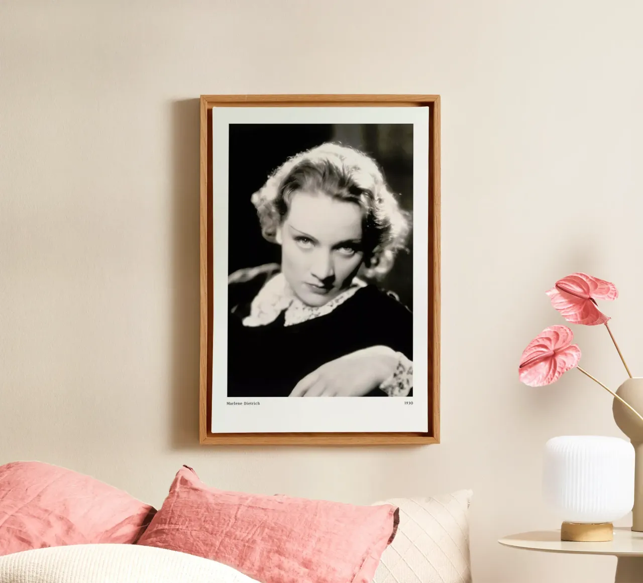 Marlene Dietrich as Amy Jolly in Morocco tela con Cornice a cassetta da ARTOTHEK