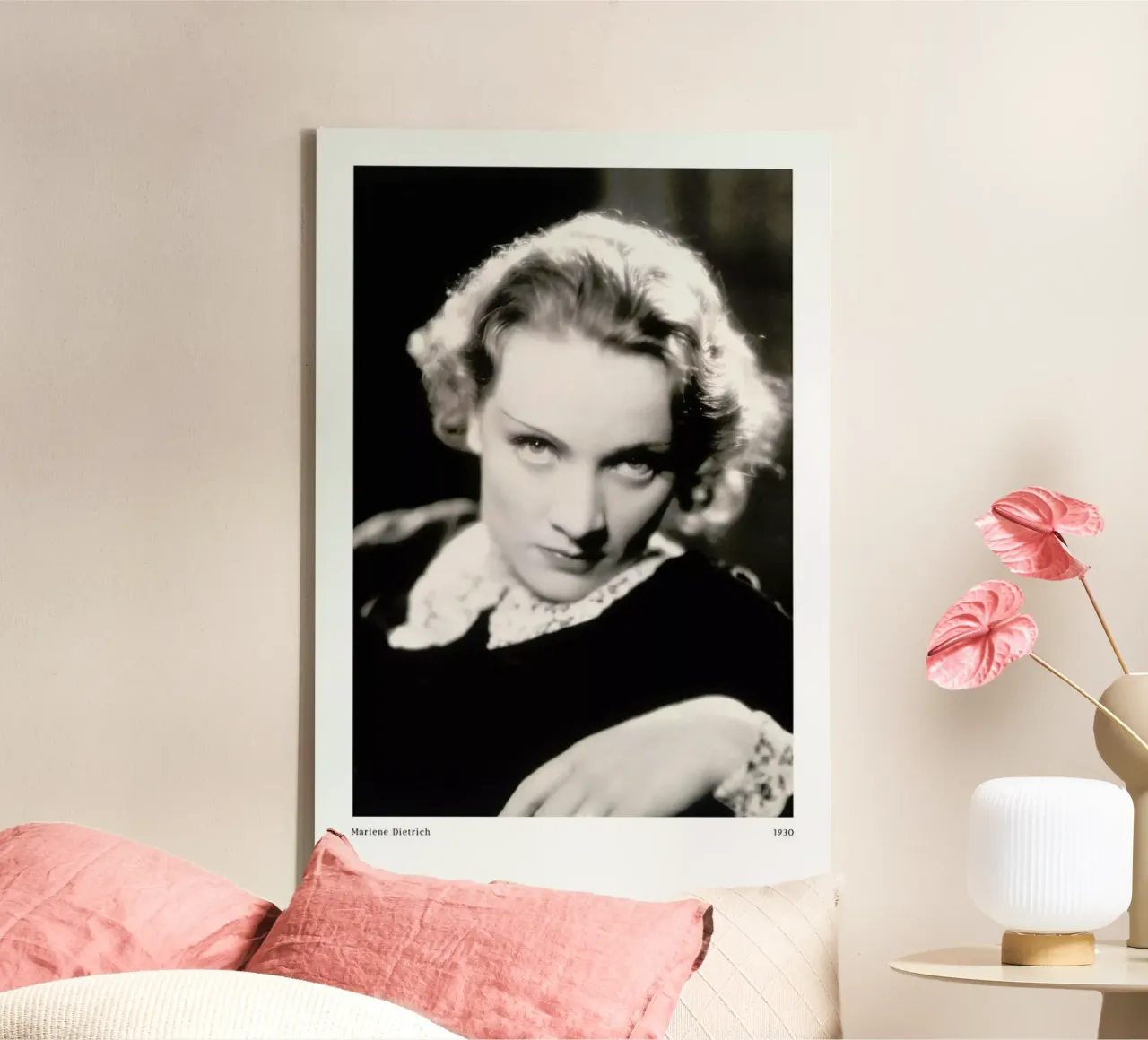 Marlene Dietrich as Amy Jolly in Morocco tela con Cornice a cassetta da ARTOTHEK