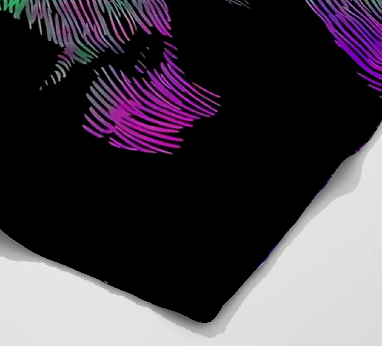 Fantastico panda colorato coperta in pile da James M Coyle