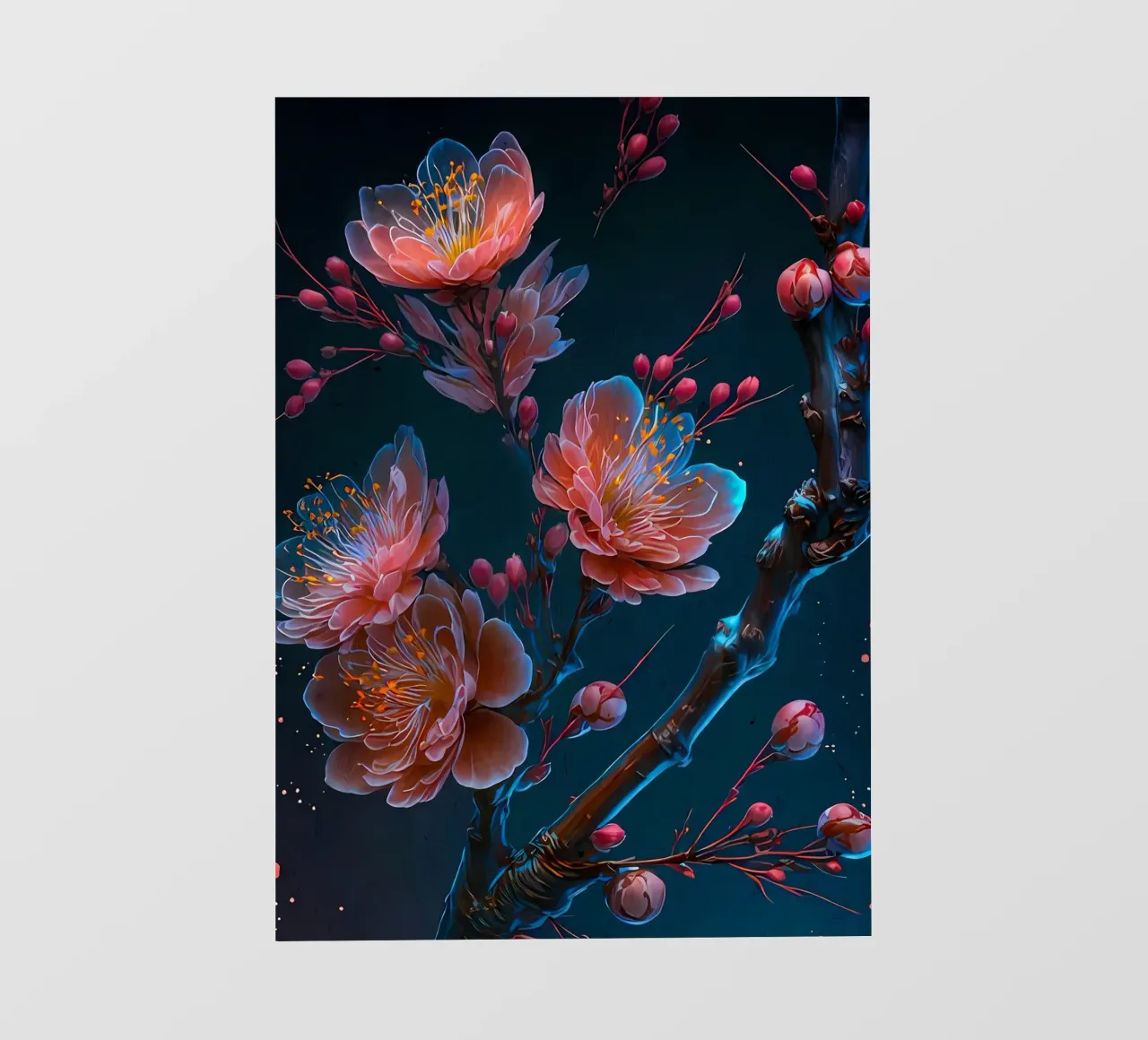 Fiori di ciliegio telo in pvc da Rebecca Clark Wyrick