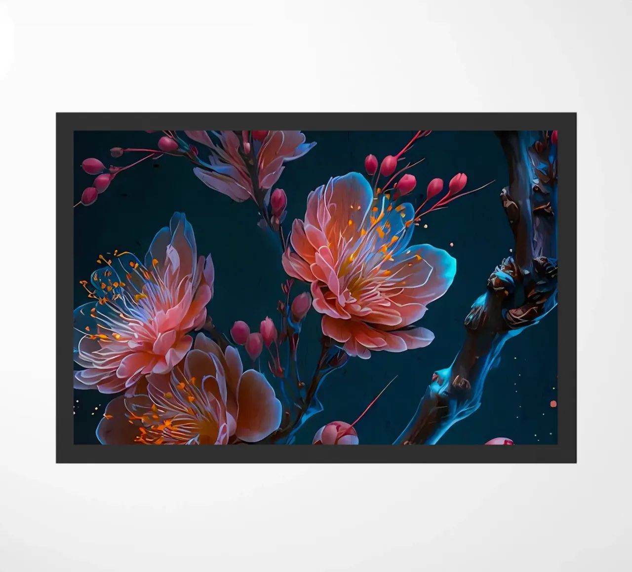 Fiori di ciliegio zerbino da Rebecca Clark Wyrick