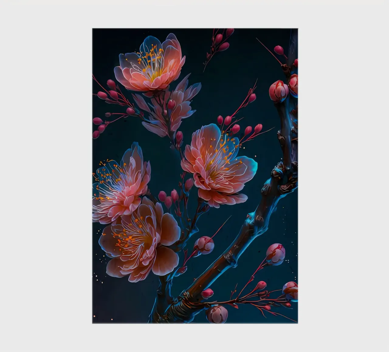 Kirschblüte Notizbuch von Rebecca Clark Wyrick
