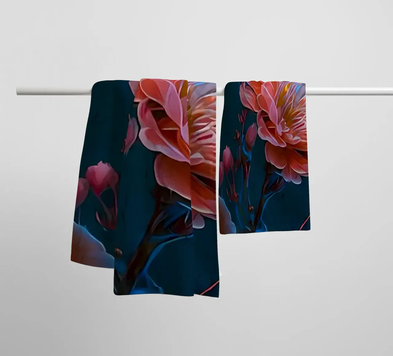Fiori di ciliegio asciugamano da bagno da Rebecca Clark Wyrick