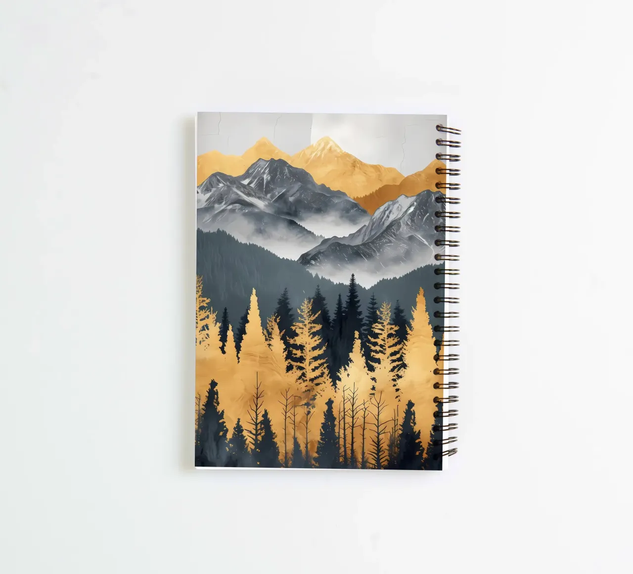 Pentecost Landscape spiral notebook by Albert S Jacob