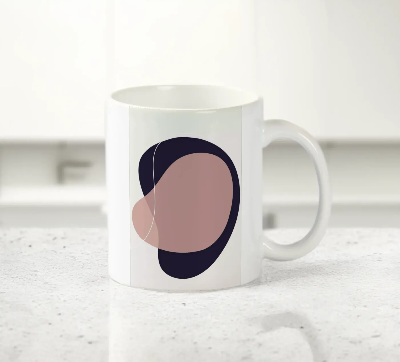 Movement 9 ceramic mug by Pure