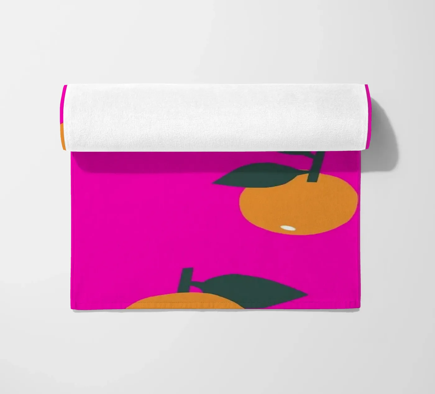 Orange Allover telo mare da Iris Knabenschuh Design