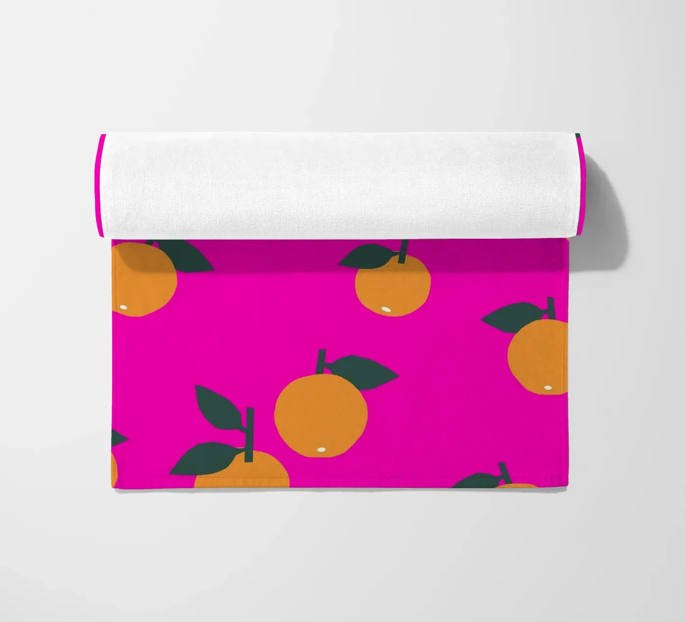 Orange Allover telo mare da Iris Knabenschuh Design