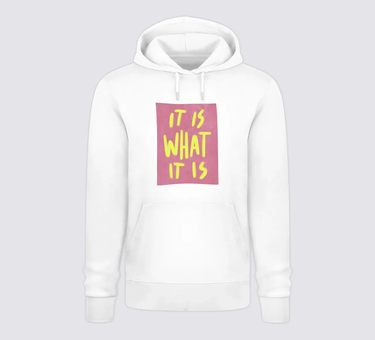 It is what it is sudadera con capucha de Illustration Raissa Oltmanns