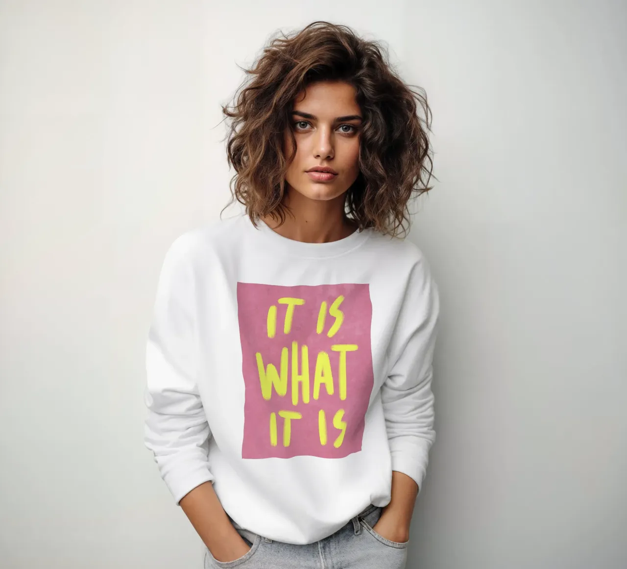 It is what it is felpa da Illustration Raissa Oltmanns