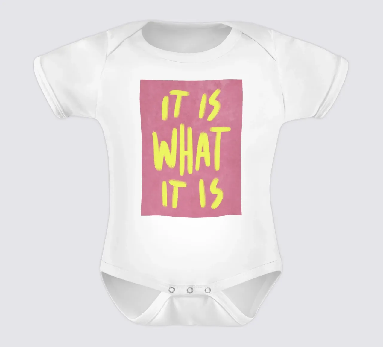 It is what it is body de bebé de Illustration Raissa Oltmanns